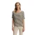 T-shirt met fijne contrasterende strepen dame Greenpoint