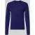 MCNEAL Slim fit gebreide pullover van pure wol met labelstitching