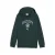 PUMA Sportief sweatshirt  donkergroen / wit