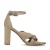 Sacha suède sandalettes beige