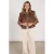 NUKUS gilet – bruin