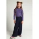 LOOXS little wide leg pantalon – donkerblauw