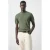 Mango Man regular fit T-shirt – middengroen