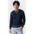 Scotch & Soda Soft Knit Crew Neck Regular-fit Pullover Sky Captain