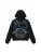 Ed Hardy Sweatvest ‘Gothic Roses’  blauw / zwart / wit
