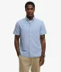 Preppy Oxford Overhemd met Korte Mouwen Light Blue