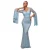 Kanten cape mouw jurk vrouw Goddiva