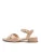 RYŁKO Sandalen met riem  nude