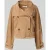 Marc O’Polo relaxed fit leren jack trenchcoatlook