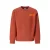 Retour Jeans rechtvallende sweater met backprint – oranjerood