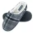 Dunlop – Heren Warm Pluche Fleece Gevoerde Instap Slippers met Geruit Patroon