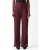 French Connection Asura Lace Flared Trouser Burgundy Red