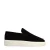 Manfield suède loafers zwart
