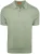 Suitable Knitted Polo Cotton Linen Groen