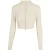 Urban Classics Dames ribbed gebreid cropped vest