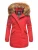 Marikoo dames winterparka met afneembare imitatiebontkraag & capuchon