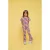 Jubel T-shirt Rolling into Spring roze/paars/geel