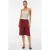 AWARE wide leg fit bermuda short – roodbruin