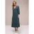 Street One Dames Midi-jurk met grafische print in Groen