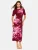 Lipsy Gebreide jurk  pastelroze / lichtroze / bourgogne