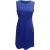 Diane von Furstenberg Oogjes Mini-Jurk in Blauwe Katoen