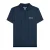 Lambretta Heren SS24 Polka Dot Poloshirt (Marine)
