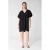 Shoeby T-shirtjurk zomerjurk zwart
