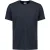 No Excess T-shirt granddad with neps deep blue