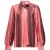 Geisha 63584-32 420 blouse stripes pink/coral/burgundy