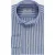 Born With Appetite Overhemd heren Blauw Avenue Li-co Ws Stripe Shirt BWA26107AV02/4005
