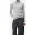 Closed Rollneck Long Sleeve T-shirts Light Grey Melange