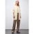 Street One Dames Lang fijn gebreid vest in Beige