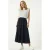 Elastische Taille Maxi Rok