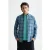 Scotch & Soda Shadow-check Double-faced Shirt Peacoat Shadow Check