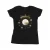 Harry Potter Dames/Dames Zweinstein Yule Ball Katoenen T-Shirt (Zwart)