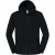 Fruit of the Loom Heren Iconic Premium Volledige Rits Hoodie (Zwart)