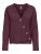 Only Onlkatia Ls Rib Button Cardi Cc Knt 15374822 Vest 5100500 Fig Melange/dtm Button