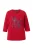 Ulla Popken Shirt  blauw / robijnrood