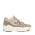 Braqeez Fenna Foam chunky suède sneakers taupe