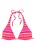 s.Oliver Bikinitop  lila / lichtoranje / pink / wit