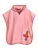 PLAYSHOES Badjas ‘DIE MAUS MELONE’  chocoladebruin / oranje / rosa / lichtrood