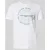 Tom Tailor Denim Regular fit T-shirt met groot labelopschrift