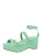 Warehouse Sandalen met riem  mintgroen
