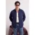 TRENDYOL MAN Heren Donkerblauw Effen Lang Regular fit Overhemden