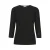 T-shirt met kant voor dames Pulz Jeans Delia 3/4
