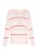IZIA Trui  pasteelgeel / rosa / framboos / offwhite