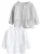 Next Gebreid vest  grijs / wit
