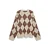 VERO MODA trui met print en wol – beige