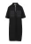 comma casual identity Jurk  zwart