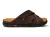 Rohde Bruine Leren Heren Slippers – Bruin – 45